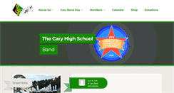 Desktop Screenshot of caryband.org